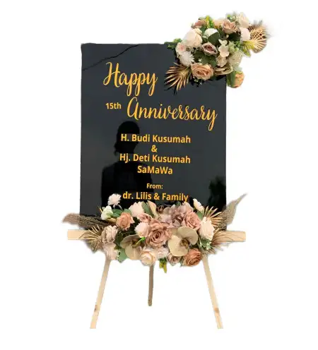 Papan Bunga Akrilik Mojoroto